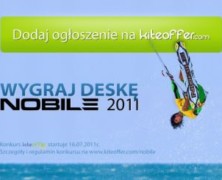 Dodaj ogłosznie i wygraj dowolny model deski Nobile 2011