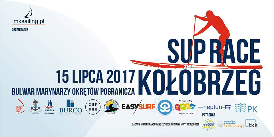 Sup Race Kołobrzeg 2017 plakat